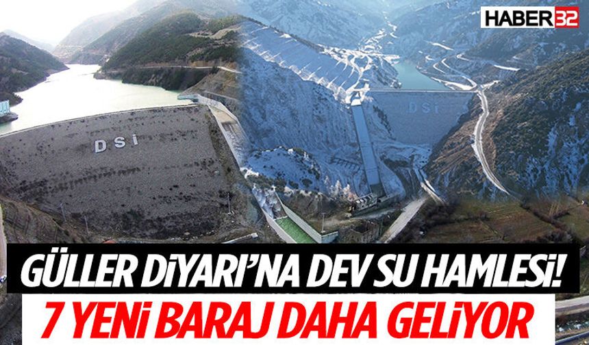 DSİ, GÜLLER DİYARI ISPARTA’YI BEREKETLENDİRMEYE DEVAM EDİYOR