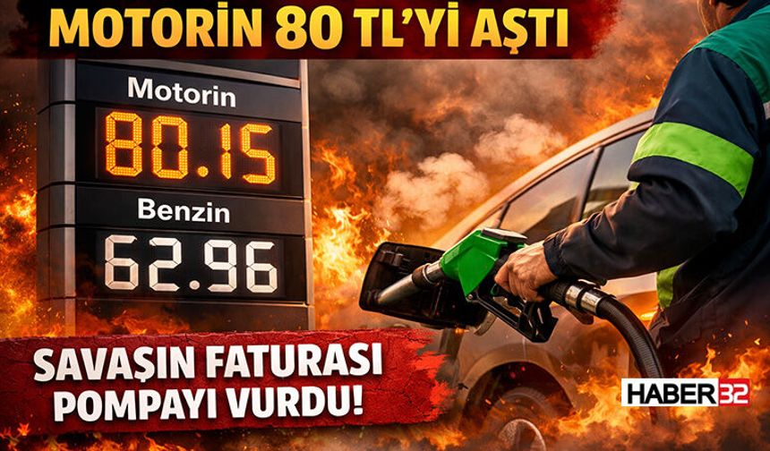 Akaryakıta Gece Yarısı Zammı! Motorin 80 TL’yi Aştı