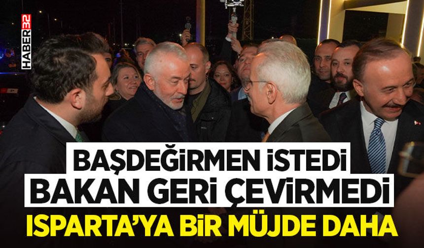 Başdeğirmen İstedi, Bakan Geri Çevirmedi