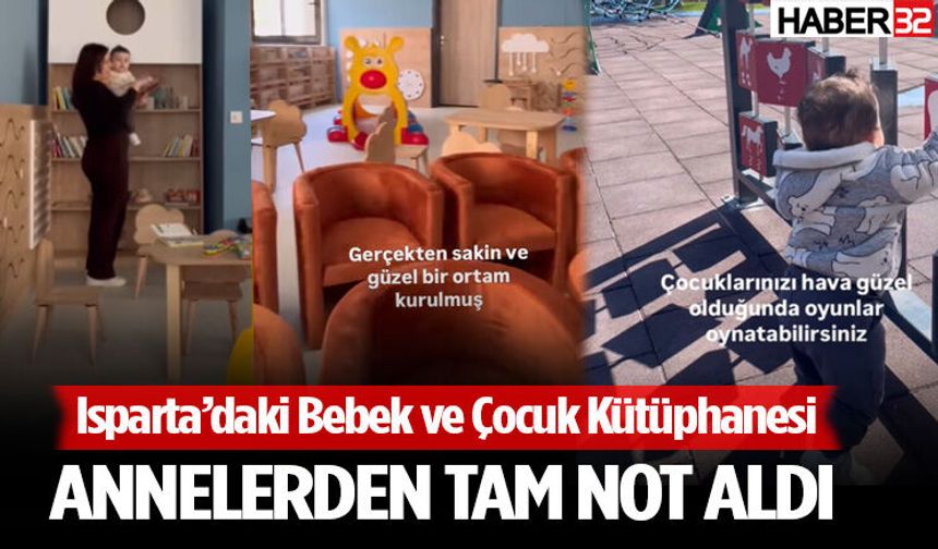 Bebek Ve Çocuk Kütüphanesi Annelerden Tam Not Aldı