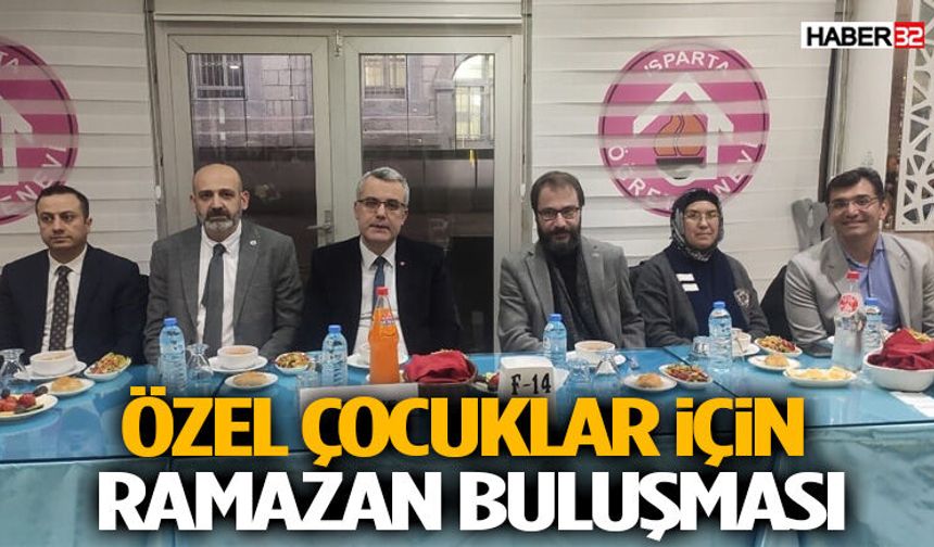 Karınca Derneği Özel çocuklar ve  Ailelerini İftarda bir araya getirdi