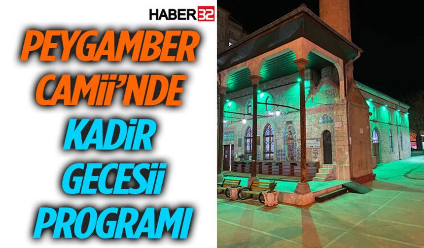 Isparta İl Müftülüğü’nden Kadir Gecesi Özel Programı