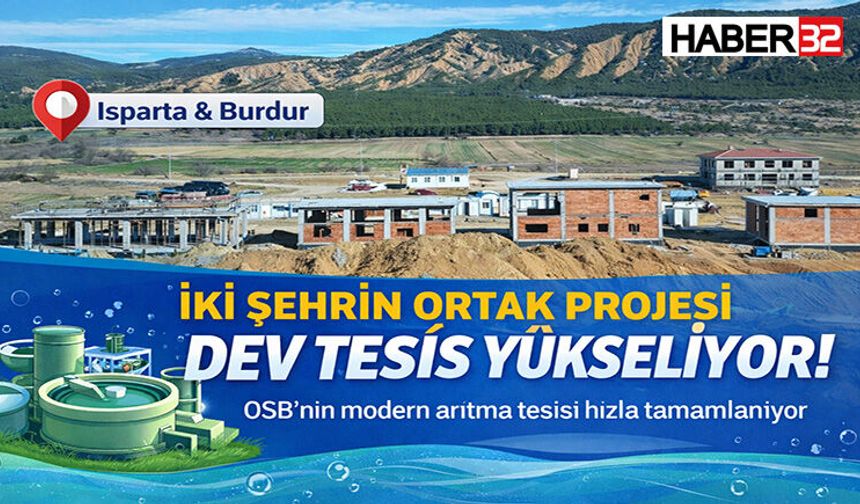 Osb’de Modern Atık Su Arıtma Tesisi Hızla Yükseliyor