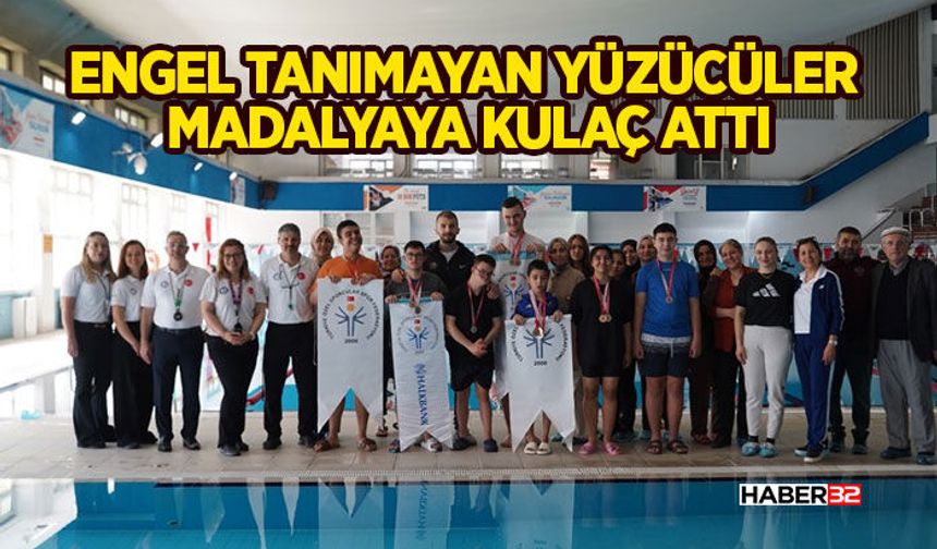 Engel Tanımayan Yüzücüler Madalyaya Kulaç Attı