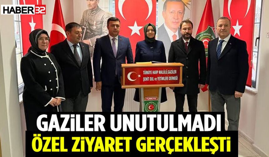 Isparta’da Gaziler Unutulmadı: Özel Ziyaret Gerçekleşti