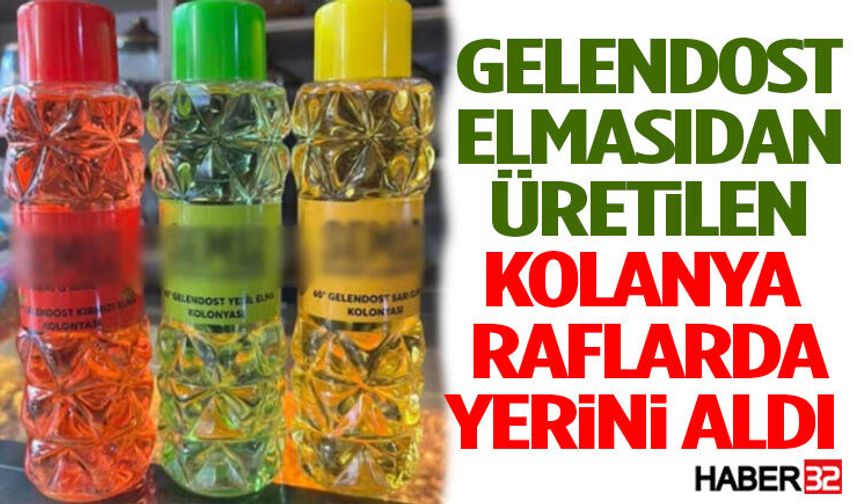 Gelendost Elmasıdan Üretilen Kolanya Raflarda Yerini Aldı