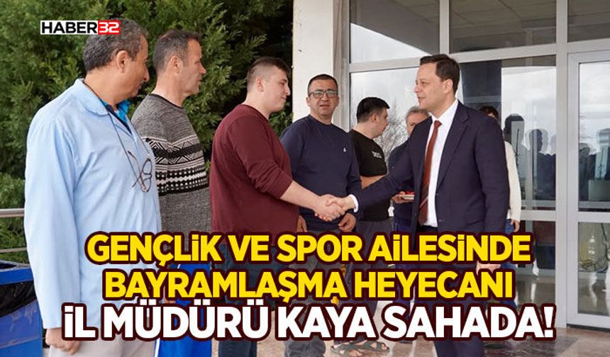 Gençlik ve Spor Ailesinde Bayramlaşma Heyecanı