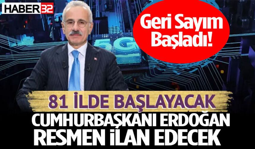 Geri Sayım Başladı! Cumhurbaşkanı Erdoğan Törenle İlan Edecek