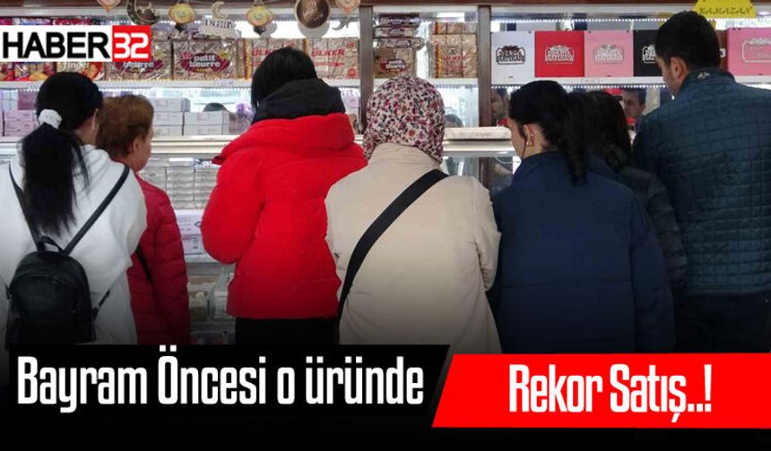 Isparta gül lokumuna bayram öncesi yoğun talep