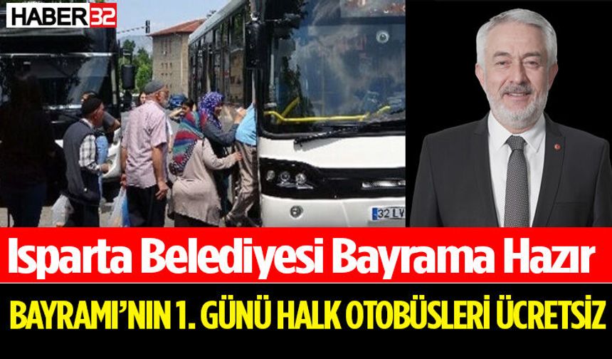 Bayramı’nın 1. Günü halk otobüsleri ücretsiz