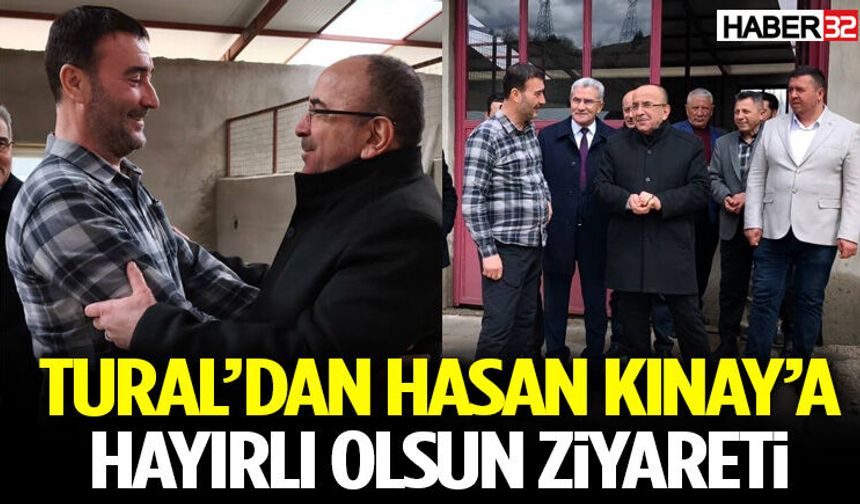 Tural’dan Hasan Kınay’a Hayırlı Olsun Ziyareti