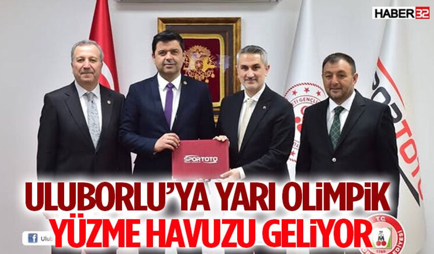 Uluborlu’ya Yarı Olimpik Yüzme Havuzu Geliyor