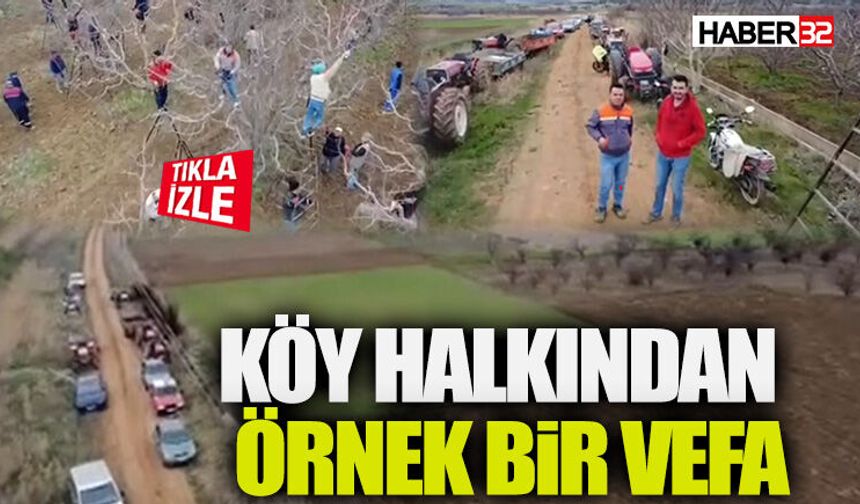 Köke Köyünden Duygulandıran  Dayanışma