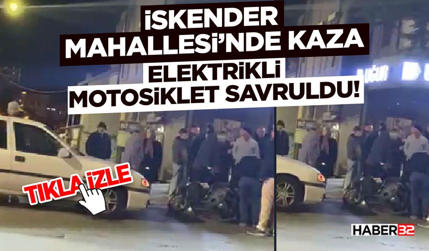 İskender Mahallesi’nde Kaza