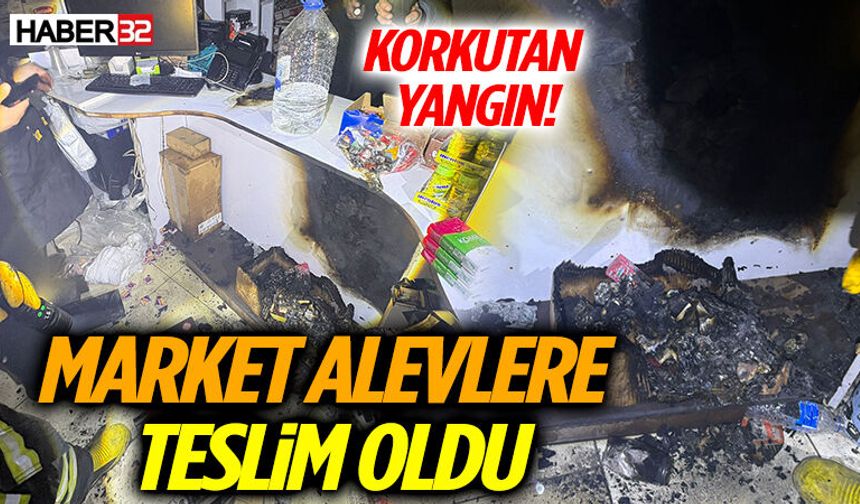 Korkutan Yangın: İtfaiye Ekipleri Felaketi Önledi