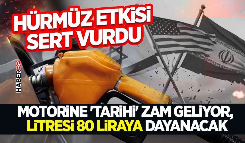 Motorine 'tarihi' zam geliyor, litresi 80 liraya dayanacak