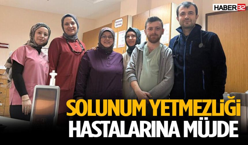 Solunum Yetmezliği Hastalarına Müjde