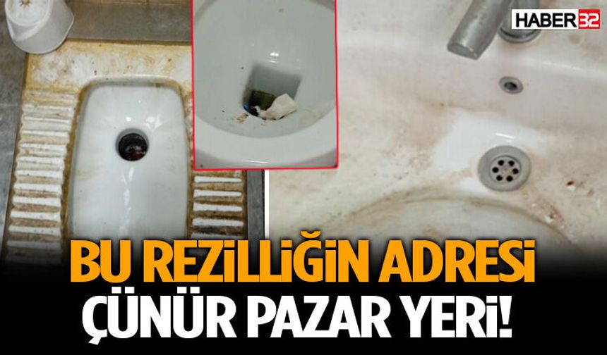 Bu Rezilliğin Adresi Çünür Pazar Yeri!