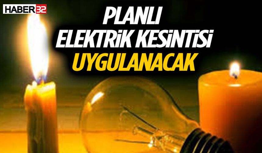 Isparta’da 14 Mart’ta Planlı Elektrik Kesintisi Uygulanacak