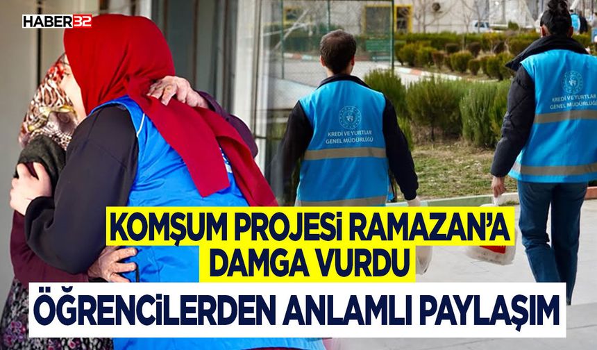 Komşum Projesi Ramazan’a Damga Vurdu