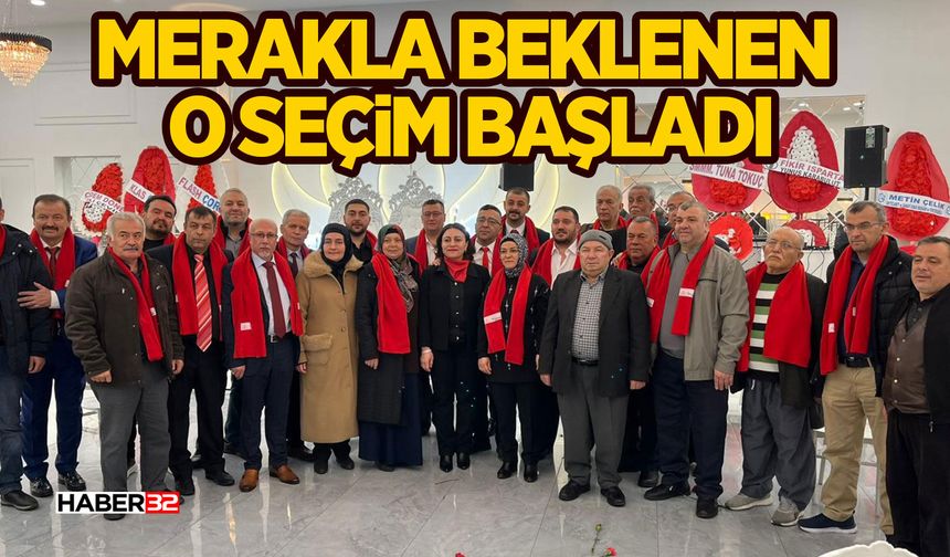 Merakla Beklenen Seçim Başladı
