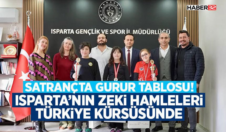 Isparta’nın Zeki Hamleleri Türkiye Kürsüsünde