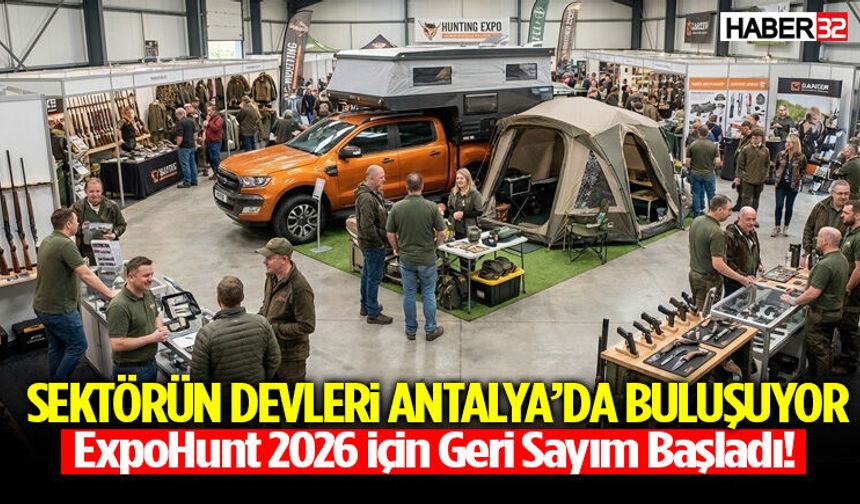 Sektörün Devleri Antalya’da Buluşuyor: ExpoHunt 2026 İçin Geri Sayım Başladı!