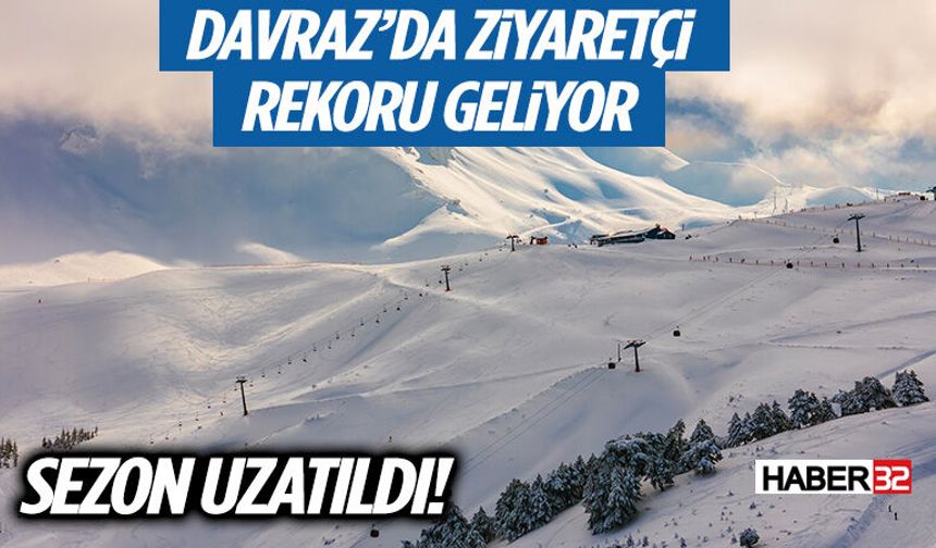 Davraz’da Kayak Sezonu Uzatıldı: Ziyaretçi Sayısı 210 Bini Geçti