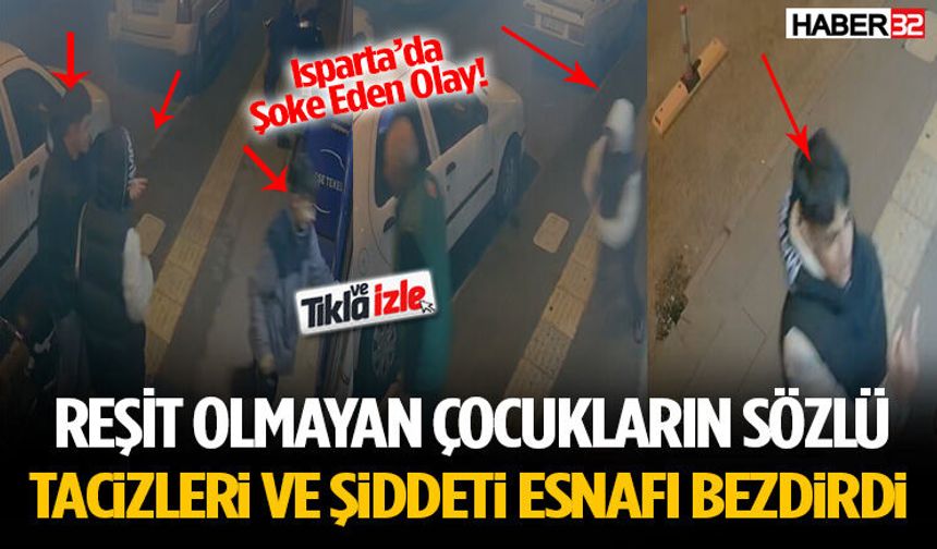 Reşit Olmayan Çocuklar  Esnafı Bezdirdi