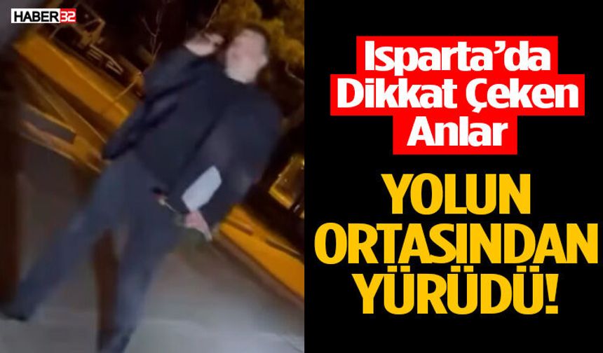 Arabalara Aldırış Etmedi Yolun Ortasında Yürüdü