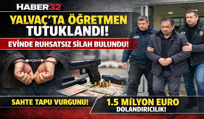 Öğretmen Tutuklandı: Evinde Ruhsatsız Silah Bulundu İddiası