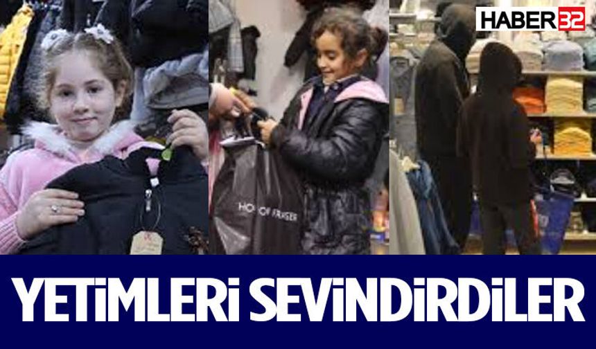 Isparta’da İyilik Seferberliği: Yetimlere Bayramlık Alındı