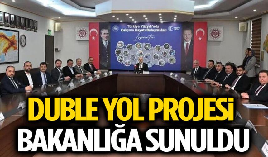 Isparta-Antalya Duble Yol Projesi, Çalışma ve Sosyal Güvenlik Bakanlığı Toplantısında Gündeme Taşındı