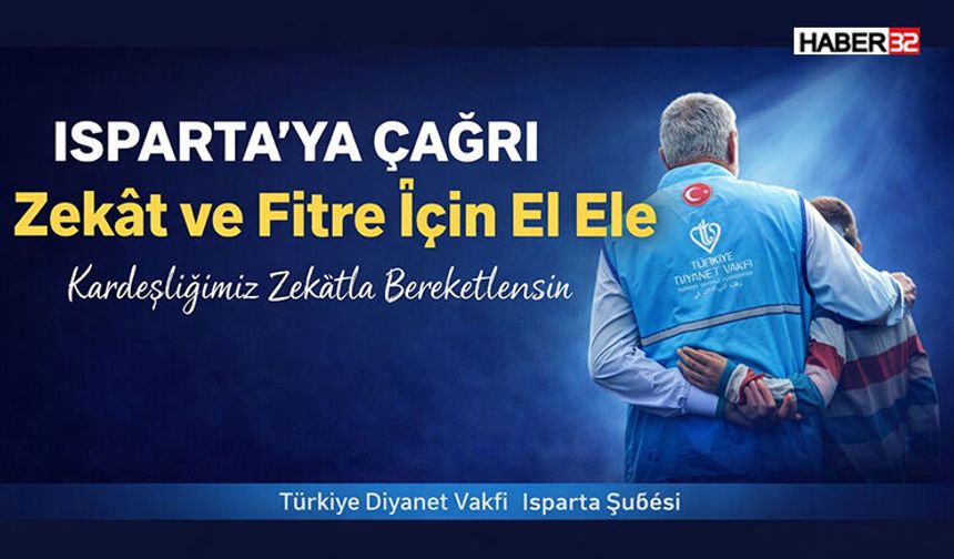 Türkiye Diyanet Vakfı (TDV) Isparta Şubesi, Ramazan ayı dolayısıyla hayırsever vatandaşlara yönelik anlamlı bir kampanya