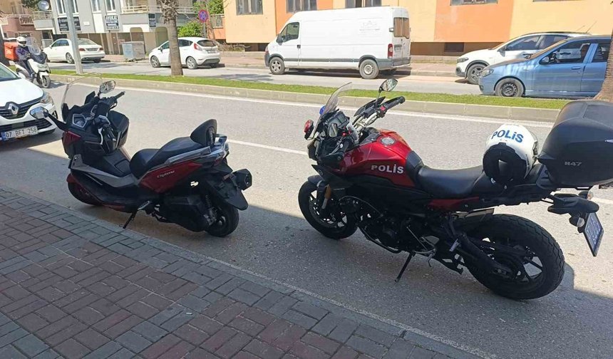 Manavgat'ta 'dur' ihtarına uymayan motosikletliye 265 bin ceza