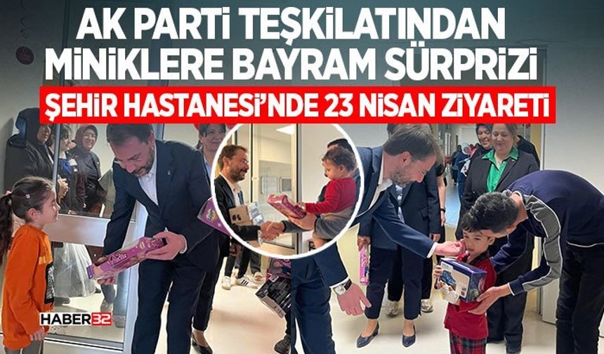 AK Parti Teşkilatından Miniklere Bayram Sürprizi