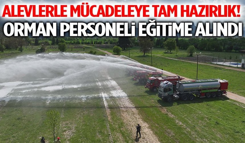 Isparta Orman Bölge Müdürlüğü’nde Yangın İşbaşı Eğitimleri Başladı