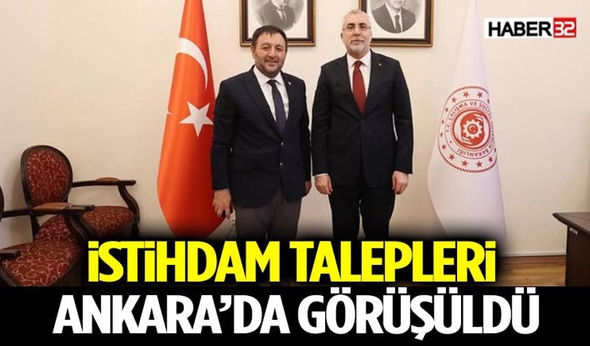 Zabun, Bakan Işıkhan ile Isparta’nın Taleplerini Görüştü