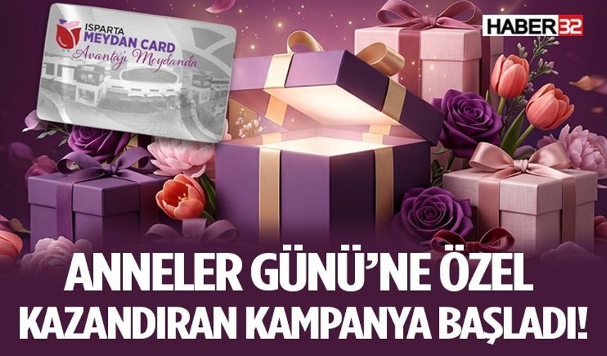 Isparta Meydan AVM’den Anneler Günü’ne Özel Kampanya