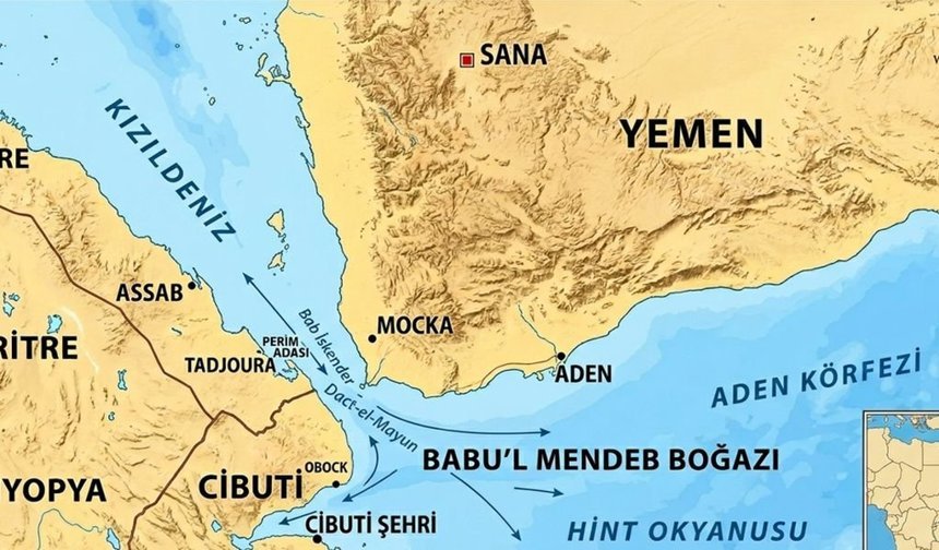 Babu'l Mendeb Boğazı nerede, Babu'l Mendeb Boğazı İran'da mı?
