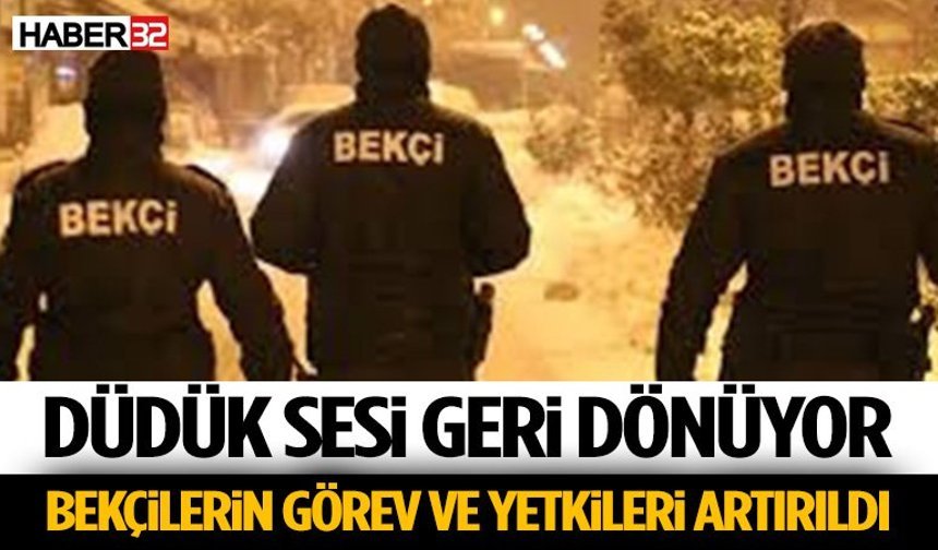 Bekçilere Yeni Yetki: Düdük Sesi Geri Dönüyor