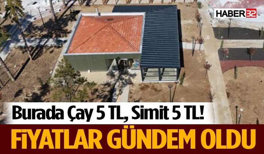 Millet Bahçesi Yaz Sezonuna Hazırlanıyor: Çay 5 TL, Simit 5 TL