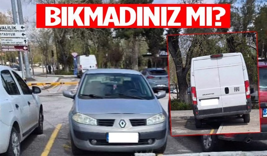 Sorumsuz Sürücülerin Araç Park Ettikleri Yer Tepki Çekti