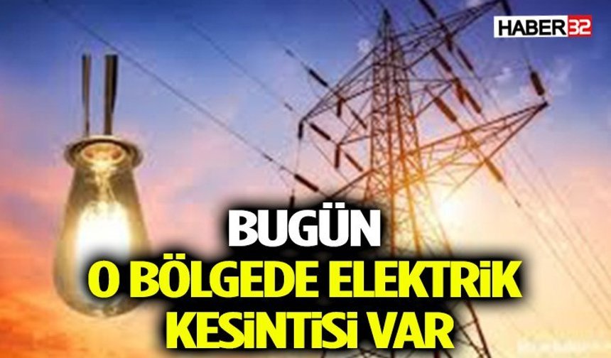 Bugün Isparta’da O Bölgede Elektrik Kesintisi Var