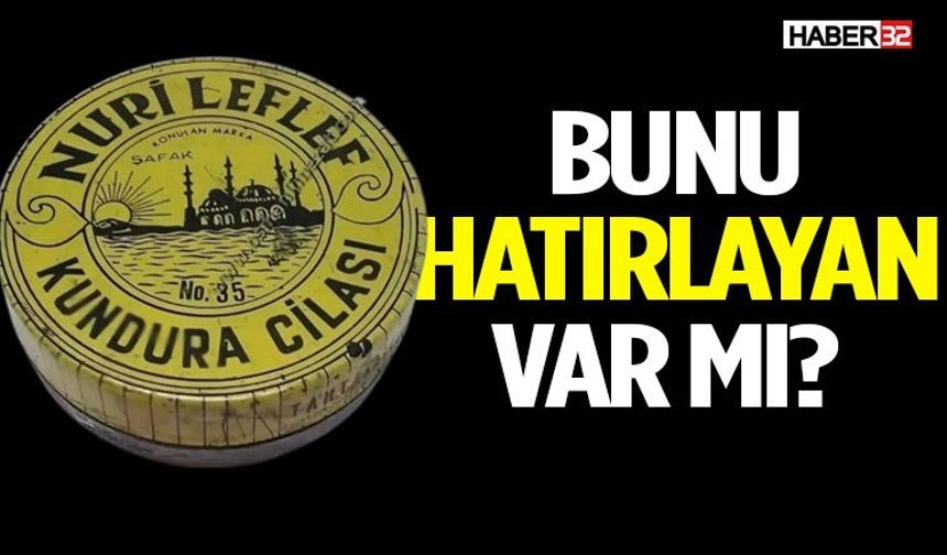 Bir zamanların Hatırasıydı Bunu Hatırlayan Var Mı?