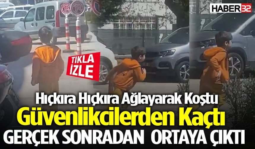 Tek Başına Hıçkıra Hıçkıra Ağlayarak Kaçtı Gerçek Şaşırttı