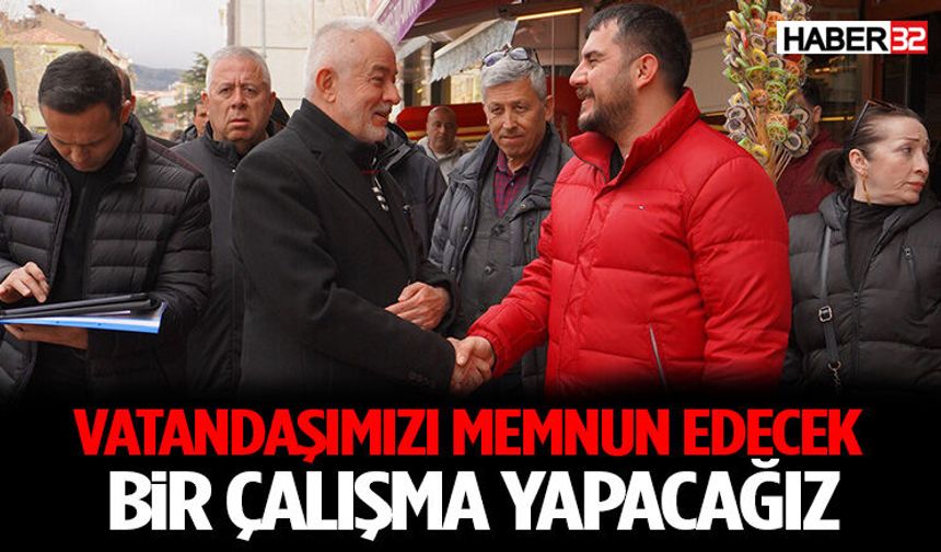 Başkan Başdeğirmen: “Vatandaşımızı memnun edecek bir çalışma yapacağız”