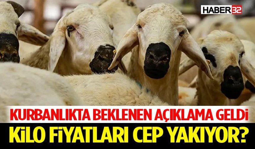 Kurbanlıkta Beklenen Açıklama Geldi: Kilo Fiyatları Cep Yakıyor mu?