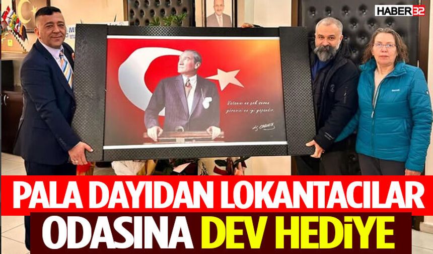 Pala Dayıdan Lokantacılar Odasına Dev Hediye