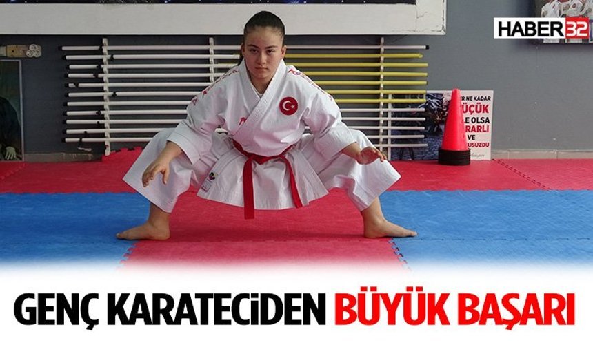 Genç Karateciden Büyük Başarı